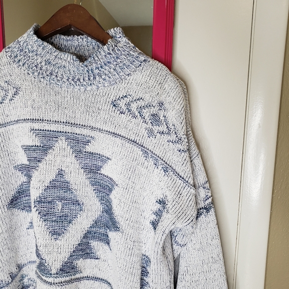 Americhino Vintage Pullover Boyfriend Sweater Med - Picture 3 of 14